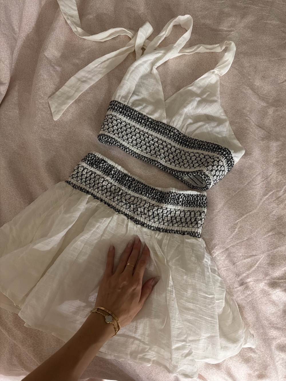 Forever 21 set 2 piece skirt and top
